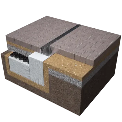 permeable paving supported by hydrorock aquifer blocks for stormwater attenuation